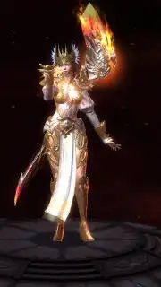 Brave Blades: 3D Action MMORPG captura 1