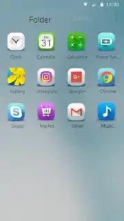 Samsung Launcher captura 2