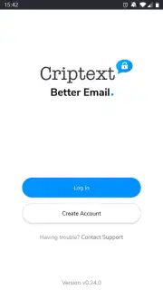 Criptext captura 3