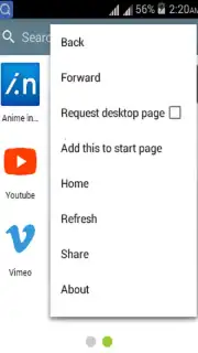 Punch Browser captura 2