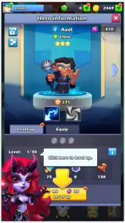 Tap Heroes captura 6