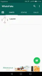 Fake Chat Whatsapp captura 5
