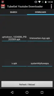 TubeGet Youtube Downloader captura 1