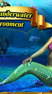 Cute Mermaid Simulator 3D captura 2