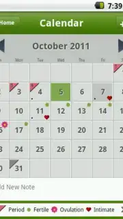 Period Tracker captura 4