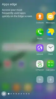 Samsung Apps edge captura 4