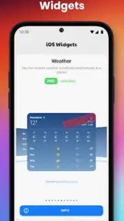 iOS Widgets captura 1