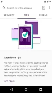 Tor Browser Alpha captura 5