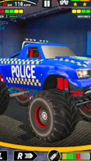 Police Monster Truck Car Games captura 3
