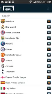 Goal Live Scores captura 1