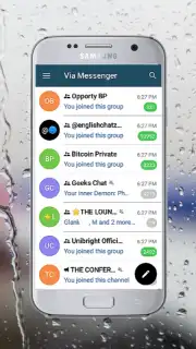 Via Messenger - Unofficial Telegram App captura 13