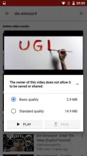 YouTube Go captura 4