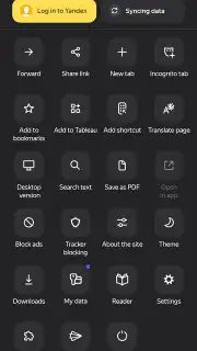 Yandex Browser captura 10