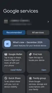 Google Mobile Services (GMS) captura 1