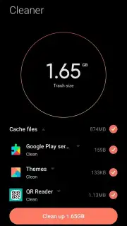 Xiaomi Cleaner captura 2