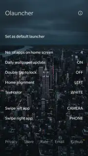 Olauncher captura 3
