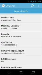 MaaS360 MDM for Android captura 4