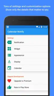 Calendar Notify captura 3