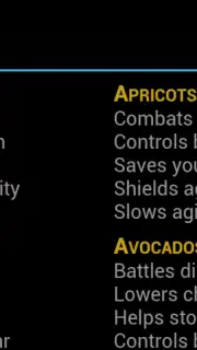 Healthy Food Chart captura 1