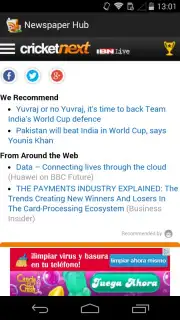 Newspaper Hub captura 2