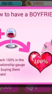 Star Girl: Valentine Hearts captura 3