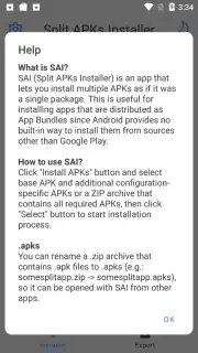 Split APKs Installer (SAI) captura 4