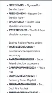 Redeem Code Roblox captura 7