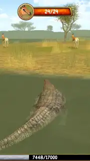 Wild Crocodile Simulator 3D captura 1