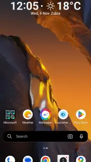Microsoft Launcher captura 1