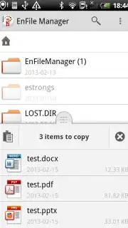 EnFile Manager captura 4
