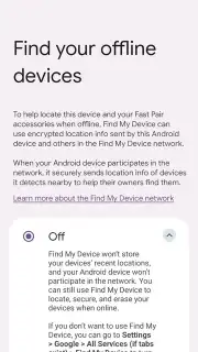 Find My Device captura 2
