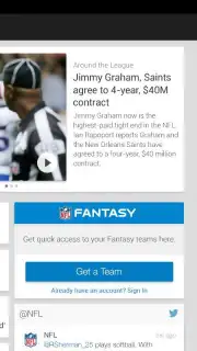 NFL Mobile captura 3