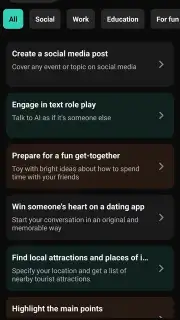 Chat AI: AI Chat Bot Assistant captura 3