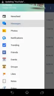 Lite Messenger FB captura 10