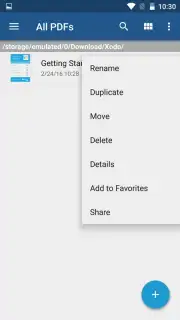 Xodo PDF Reader & Editor captura 5