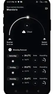 Weather Pro captura 4