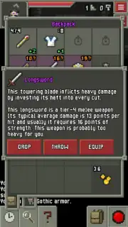 ReMake Pixel Dungeon captura 6