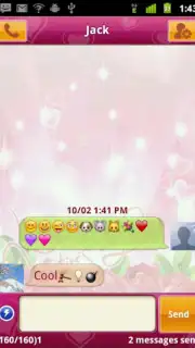 Handcent SMS captura 4