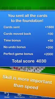 Solitaire Zen captura 1