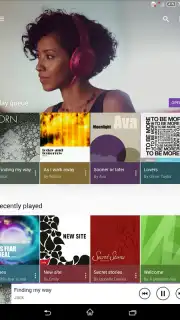 Sony Mobile Music captura 1