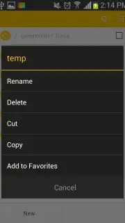 dodol File Explorer captura 1
