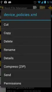 Root File Manager captura 4