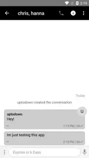 Wickr Me captura 8