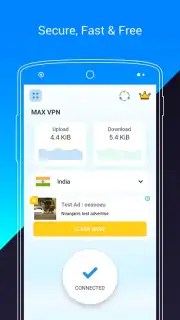 Max VPN - Secure, Fast & Free VPN captura 6