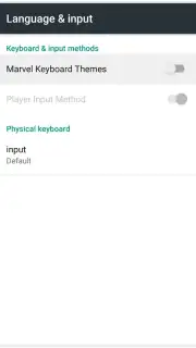 Marvel Keyboard Themes captura 1