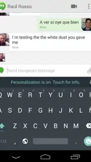 Android L Keyboard captura 3