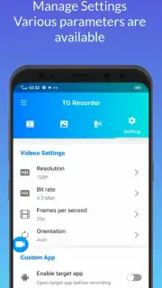 TG Recorder - Screen Recording captura 7