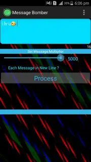 Message Bomber captura 5