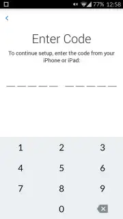 Move to iOS captura 5