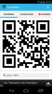 SuperBeam WiFi Direct Share captura 4